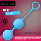 美國BSwish-全新2代Bfit Beads球球-經典款-單雙顆球2兩用-藍色